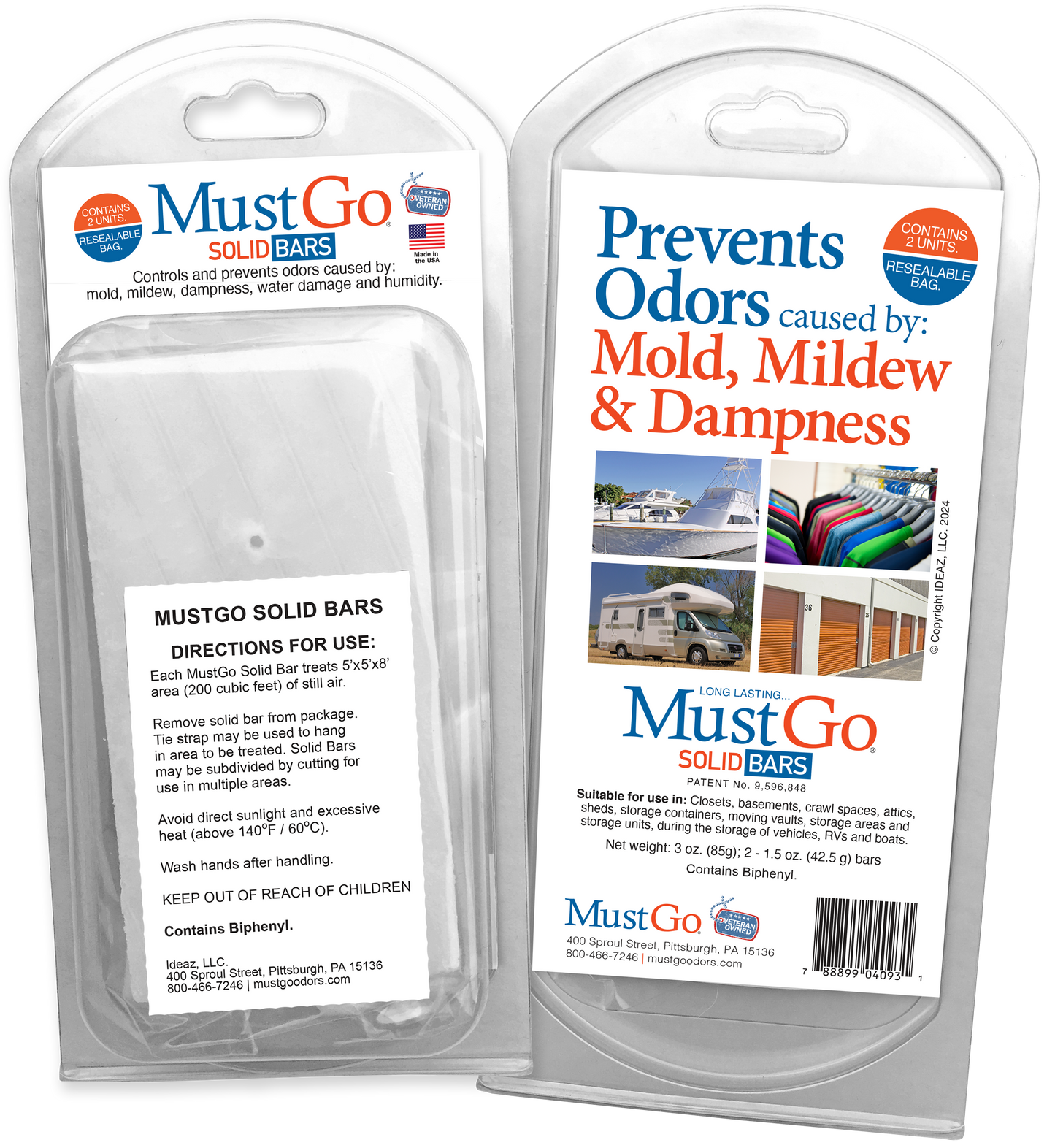 MustGo Solid Bars 2 Pack